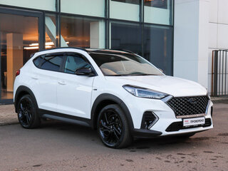 2020 Hyundai Tucson III Рестайлинг, белый, 3100000 рублей, вид 3