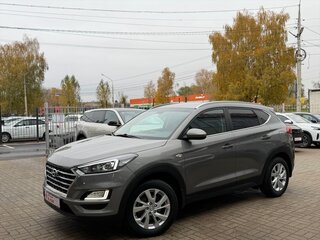 2019 Hyundai Tucson III Рестайлинг, зелёный, 2170000 рублей, вид 2