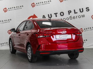 2021 Hyundai Solaris II Рестайлинг, красный, 1499000 рублей, вид 2