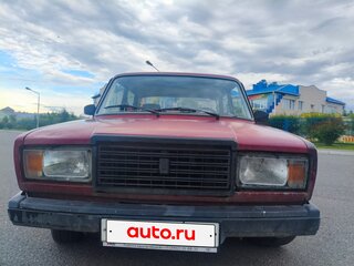 2007 Lada (ВАЗ) 2107, пурпурный, 165000 рублей, вид 2