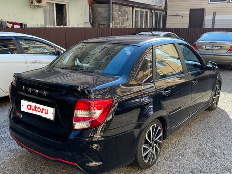 2024 Lada (ВАЗ) Granta Sport I Рестайлинг, чёрный, 950000 рублей, вид 4