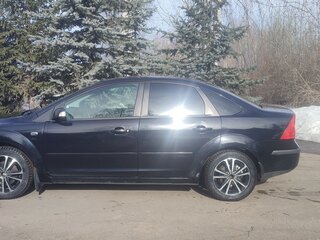 2007 Ford Focus II, чёрный, 525000 рублей, вид 3