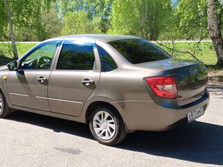 2015 Lada (ВАЗ) Granta I, коричневый, 400000 рублей, вид 5