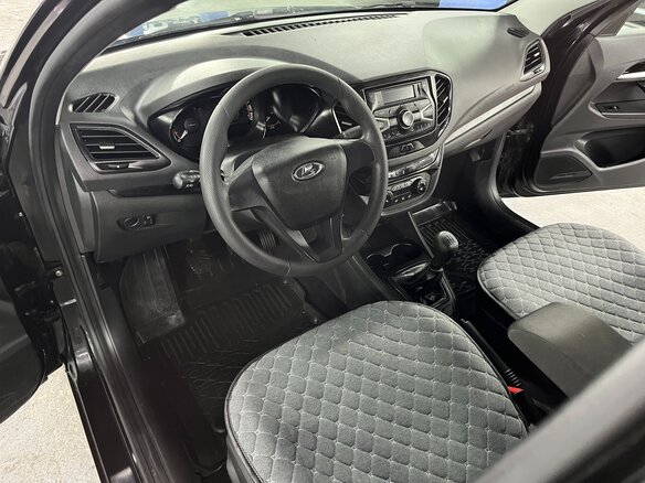 2020 Lada (ВАЗ) Vesta I, чёрный, 809000 рублей - вид 9