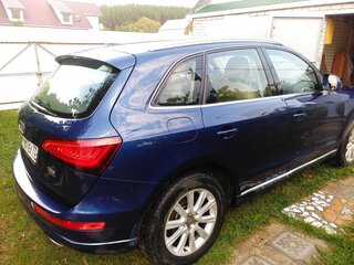 2013 Audi Q5 I (8R) Рестайлинг, синий, 2200000 рублей, вид 3