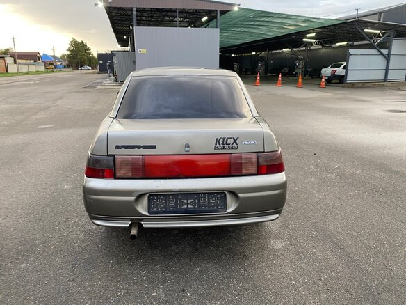 1999 Lada (ВАЗ) 2110, коричневый, 125000 рублей - вид 4
