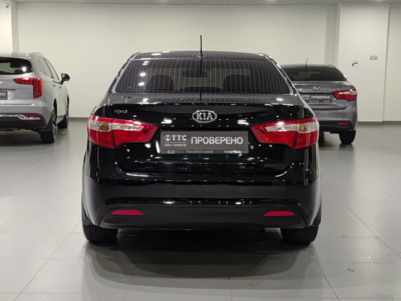 2014 Kia Rio III, чёрный, 828000 рублей - вид 5