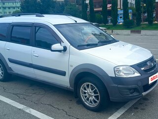 2016 Lada (ВАЗ) Largus Cross I, белый, 920000 рублей, вид 1