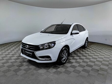 2020 Lada (ВАЗ) Vesta I, белый, 756000 рублей, вид 1