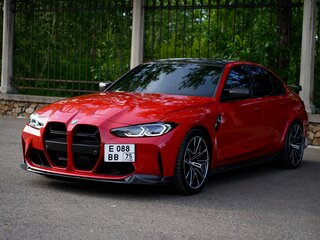 2021 BMW M3 Competition Package VI (G80), красный, 9000000 рублей, вид 5