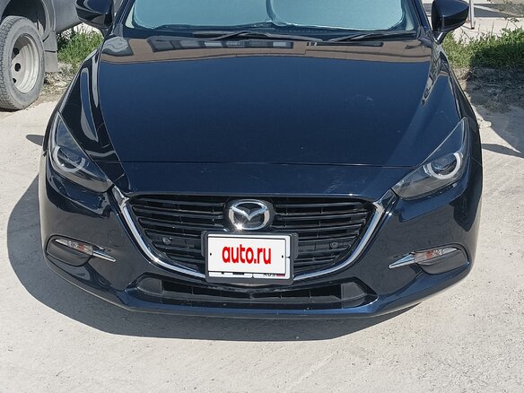 2017 Mazda Axela III Рестайлинг, синий, 1500000 рублей - вид 1