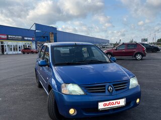 2007 Renault Logan I, синий, 250000 рублей, вид 1