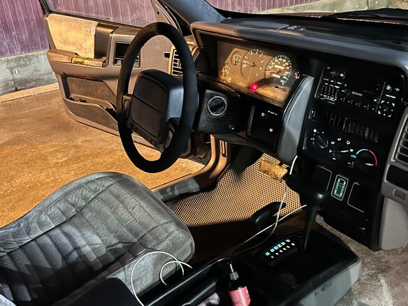 1993 Jeep Grand Cherokee I (ZJ), чёрный - вид 22