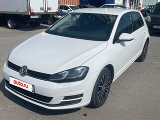 2013 Volkswagen Golf VII, белый, 950000 рублей, вид 1