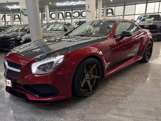 2015 Mercedes-Benz SL-Класс AMG 63 AMG III (R231), красный, 7150000 рублей, вид 2