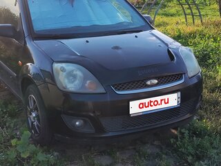 2007 Ford Fiesta Mk5, чёрный, 334000 рублей, вид 1