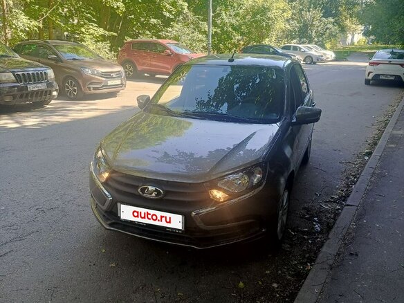 2022 Lada (ВАЗ) Granta I Рестайлинг, коричневый, 650000 рублей - вид 1