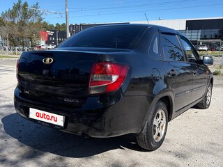 2013 Lada (ВАЗ) Granta I, чёрный, 230000 рублей, вид 5