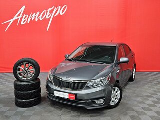 2015 Kia Rio III Рестайлинг, серый, 950000 рублей, вид 1