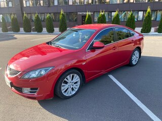 2008 Mazda 6 II (GH), красный, 1400000 рублей, вид 2
