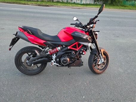 2020 Aprilia SL 900 Shiver, пурпурный, 850000 рублей, вид 1