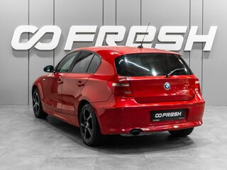2008 BMW 1 серии 118i I (E81/E82/E87/E88) Рестайлинг, красный, 550000 рублей, вид 2