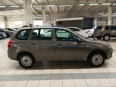 2014 Lada (ВАЗ) Kalina II, коричневый, 299000 рублей, вид 4