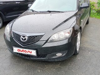2007 Mazda 3 I (BK) Рестайлинг, чёрный, 500000 рублей, вид 1