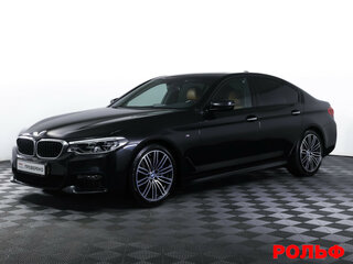 2018 BMW 5 серии 530i xDrive VII (G30/G31/G38), чёрный, 3490000 рублей, вид 1