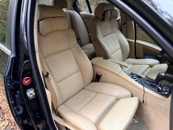 2006 BMW 5 серии 530xi V (E60/E61), чёрный - вид 19