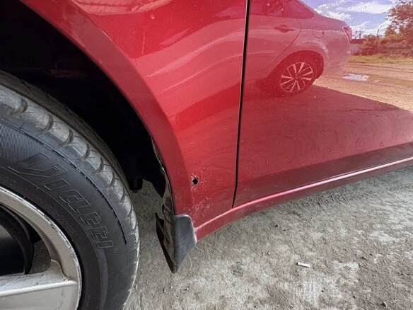 2008 Mitsubishi Lancer X, красный, 600000 рублей - вид 7