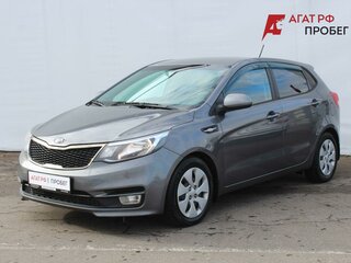 2016 Kia Rio III Рестайлинг, серый, 1015000 рублей, вид 1