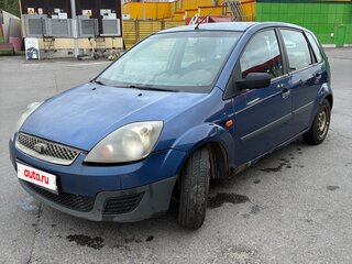 2008 Ford Fiesta Mk5, синий, 120000 рублей, вид 2