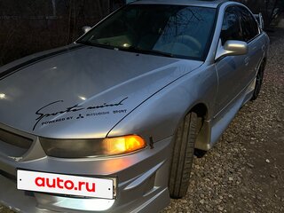 2003 Mitsubishi Galant VIII Рестайлинг, серебристый, 370000 рублей, вид 2