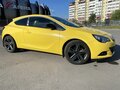 2011 Opel Astra GTC J Рестайлинг, жёлтый, 680000 рублей - вид 2