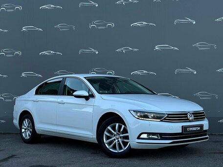 2018 Volkswagen Passat B8, белый, 2099600 рублей, вид 3