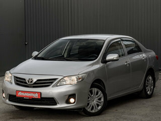 2012 Toyota Corolla X (E140, E150) Рестайлинг, серебристый, 1070000 рублей, вид 1