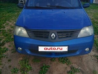 2007 Renault Logan I, синий, 280000 рублей, вид 1