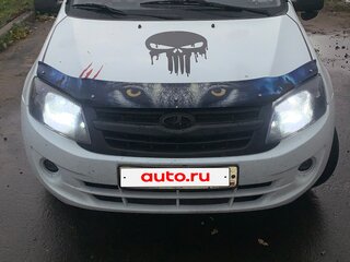 2013 Lada (ВАЗ) Granta I, белый, 290000 рублей, вид 4
