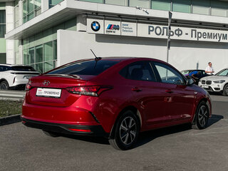 2020 Hyundai Solaris II Рестайлинг, красный, 1549000 рублей, вид 5