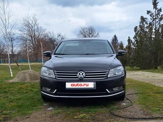 2012 Volkswagen Passat B7, чёрный, 1350000 рублей, вид 2