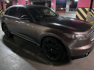 2003 Infiniti FX35 I (S50), коричневый, 645000 рублей, вид 3