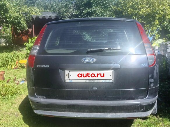 2006 Ford Focus II, чёрный - вид 2