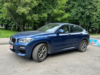 2019 BMW X4 30d II (G02), синий, 5130000 рублей, вид 1