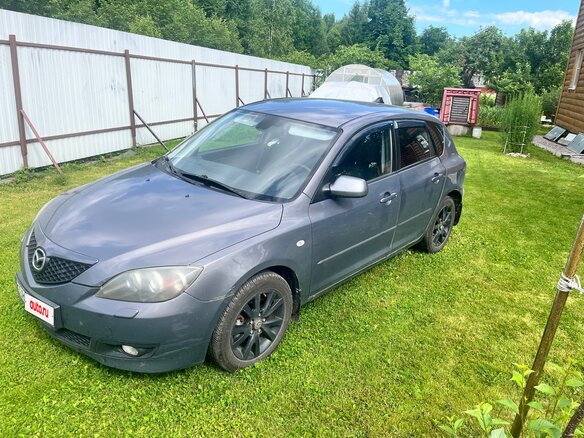 2007 Mazda 3 I (BK) Рестайлинг, серый, 500000 рублей