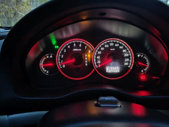 2008 Subaru Outback III Рестайлинг, серый, 1100000 рублей - вид 8