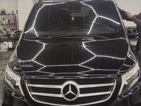 2018 Mercedes-Benz V-Класс Compact 220 d компактный III (W447), чёрный, 3800000 рублей, вид 3