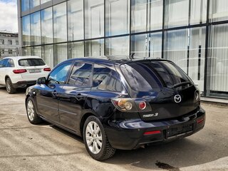 2007 Mazda 3 I (BK) Рестайлинг, чёрный, 451440 рублей, вид 4