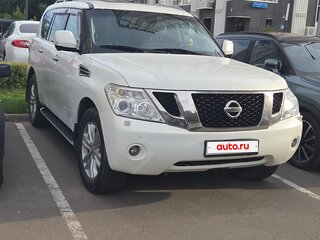 2010 Nissan Patrol VI (Y62), белый, 1550000 рублей, вид 2