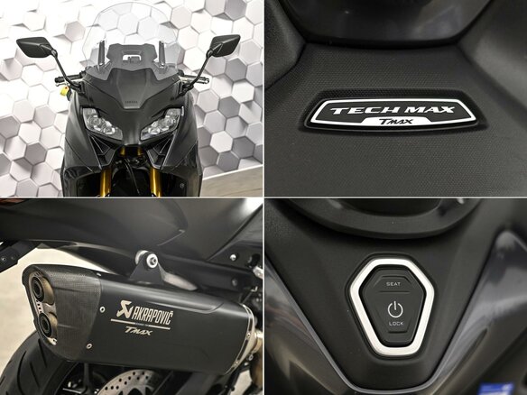 2023 Yamaha TMAX, чёрный, 1389000 рублей - вид 9